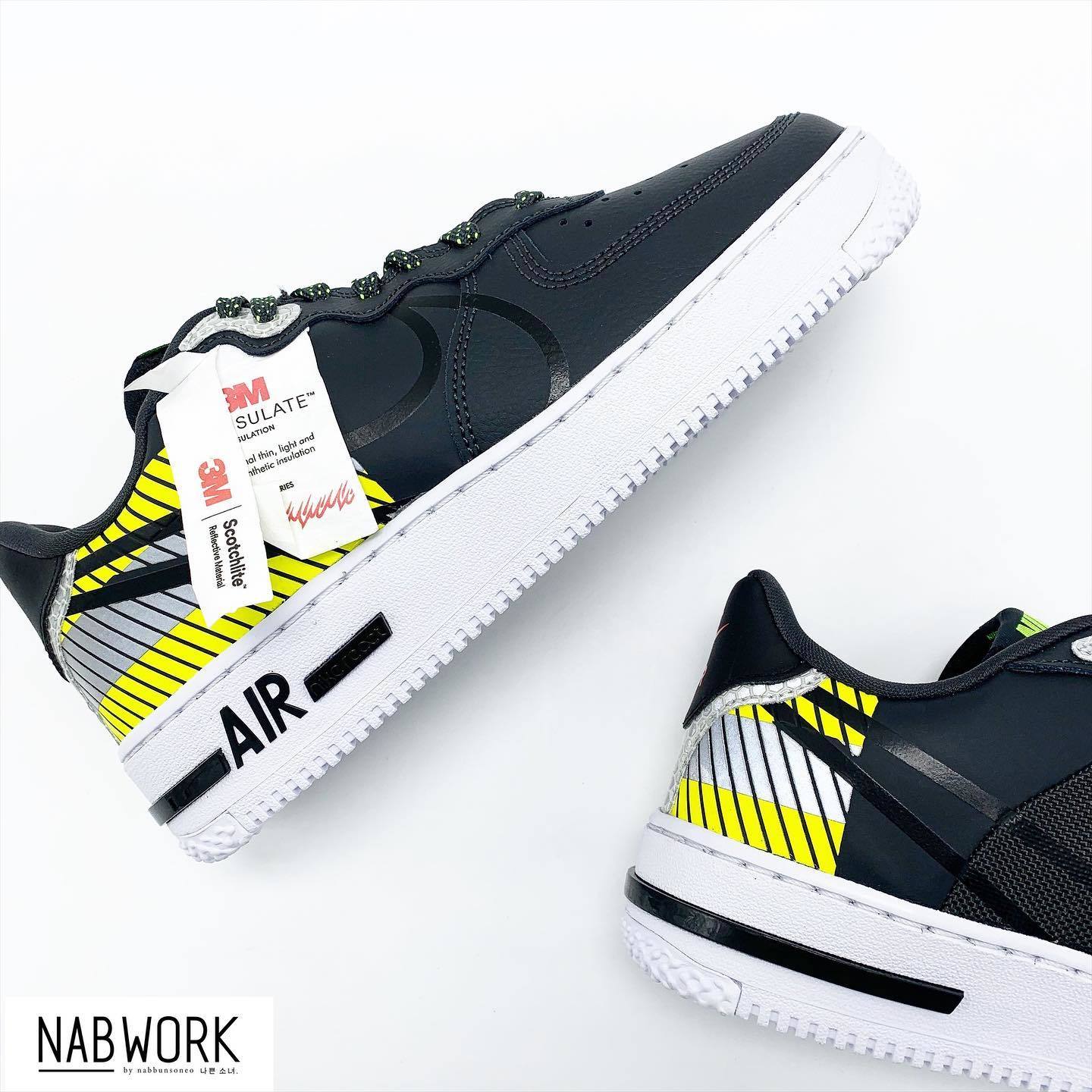 nike air force react 3m