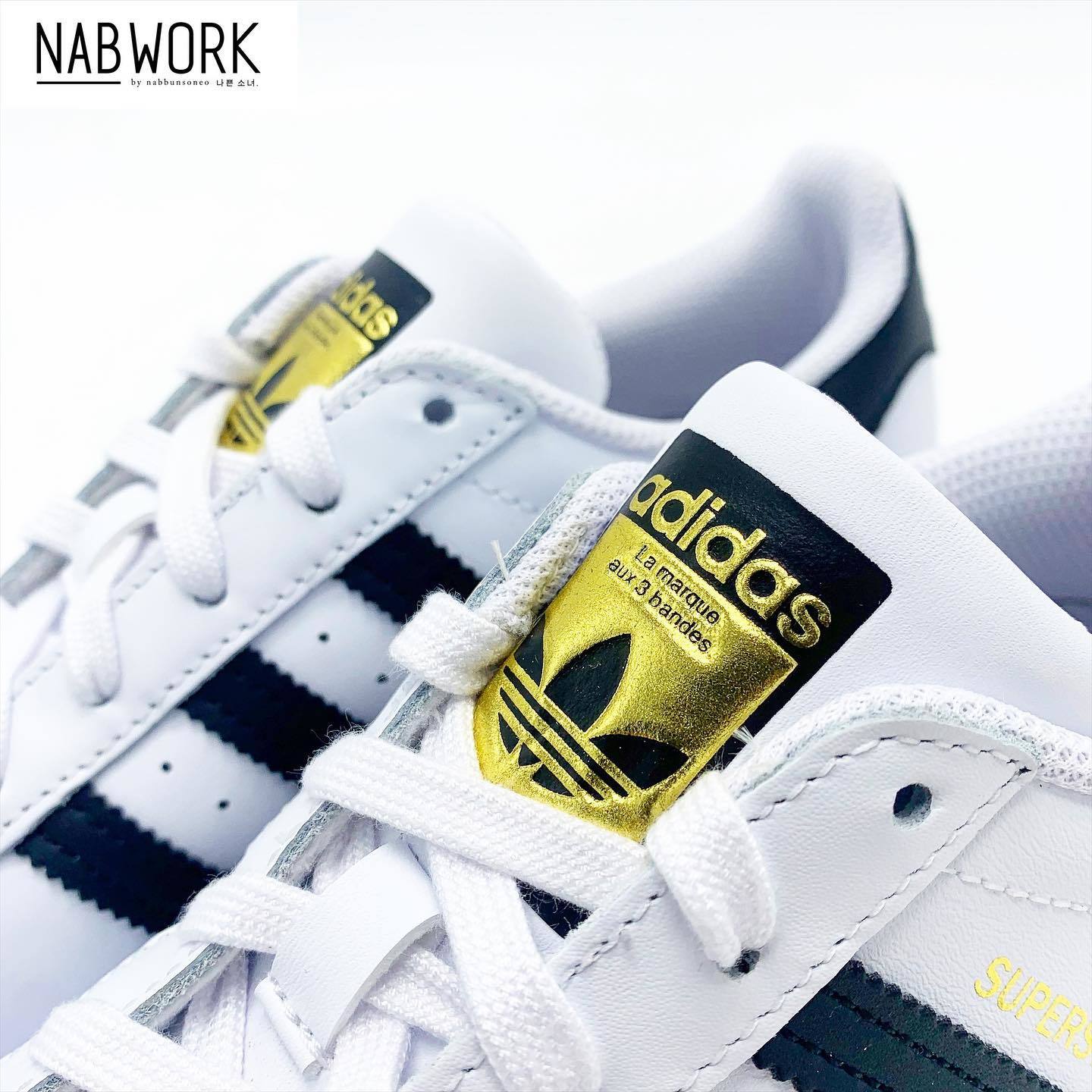 Adidas Superstar White Black (M) EG4958