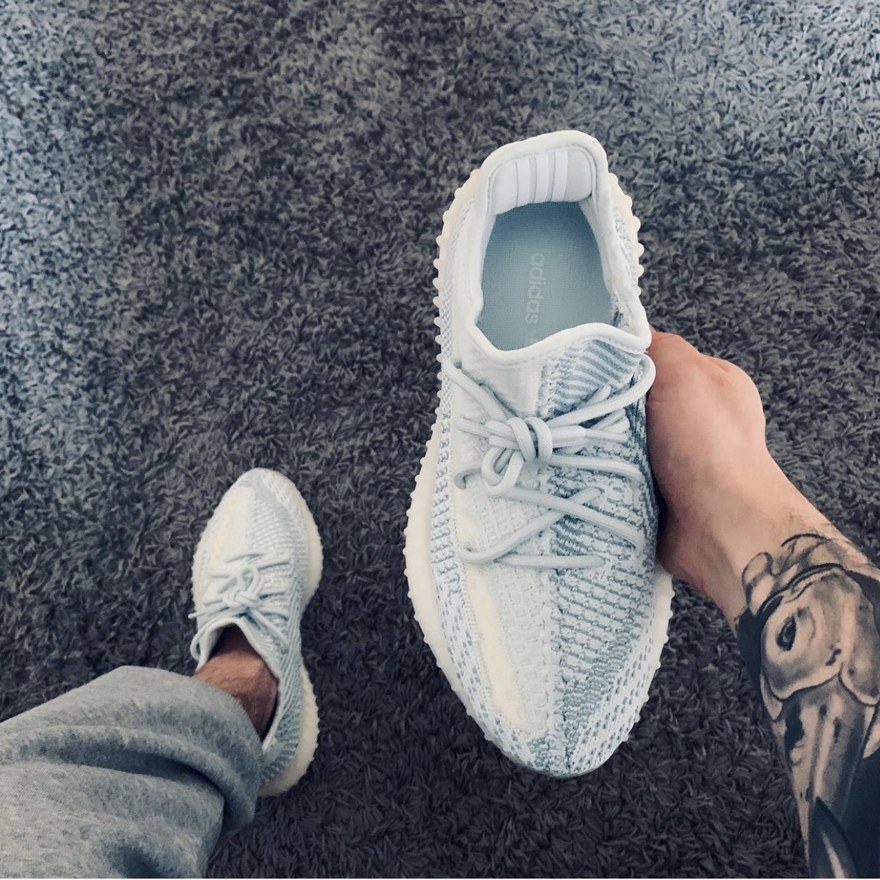 Yeezy 35 v2 sales cloud white release