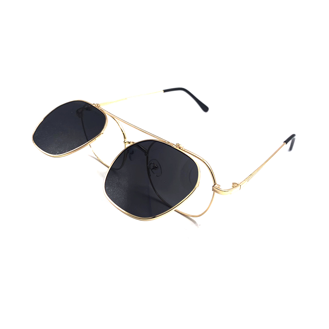 CHILL金方圓框掀蓋墨鏡