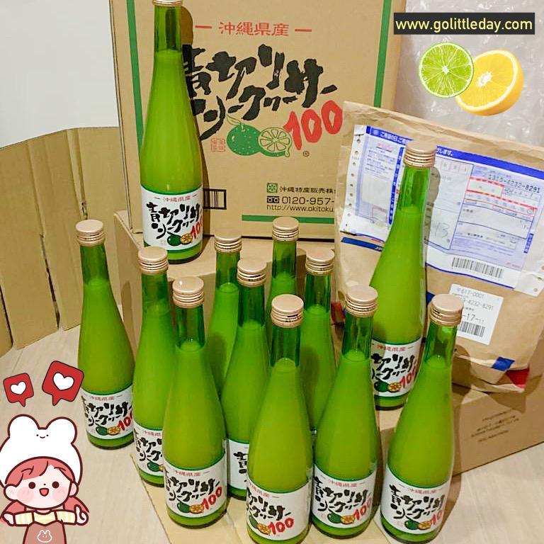 🇯🇵日本沖縄100%青切香檸汁 | 防止腦部退化 | 預防痛風 | 穩定血壓 | 抗氧化功效 (逢星期日截單後25-28個工作天發貨)