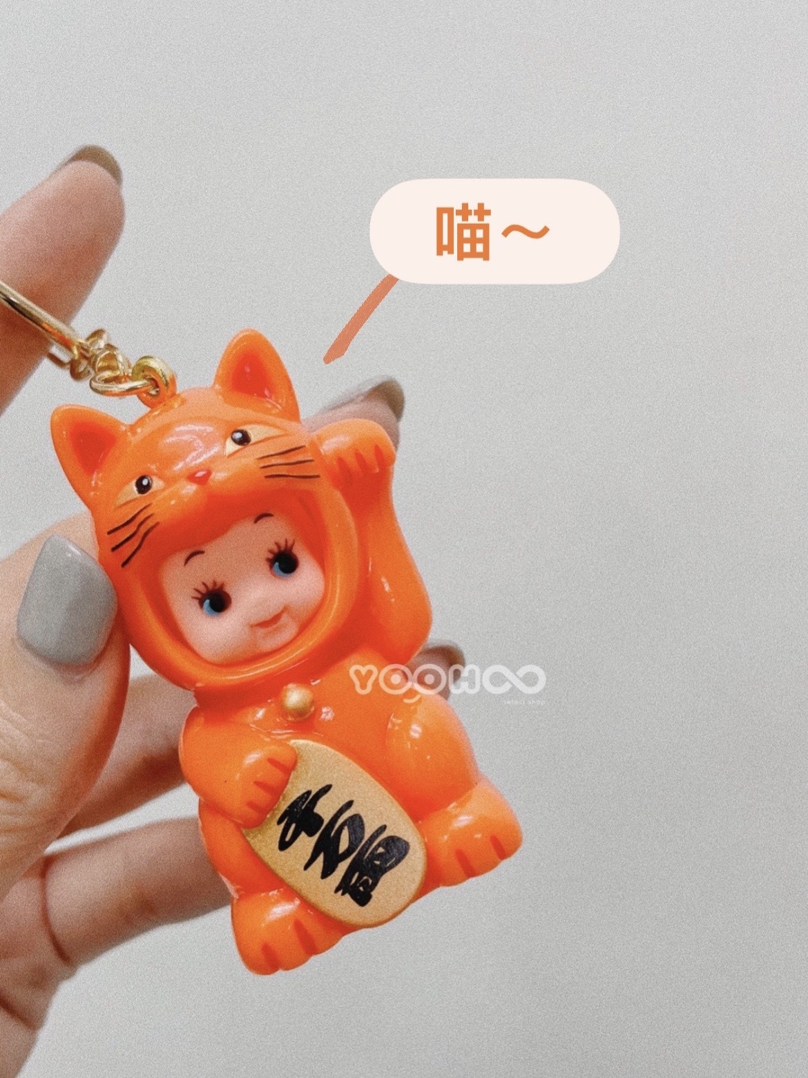 現貨┃日本製 Q比 吊飾 招財貓 富士山 櫻花