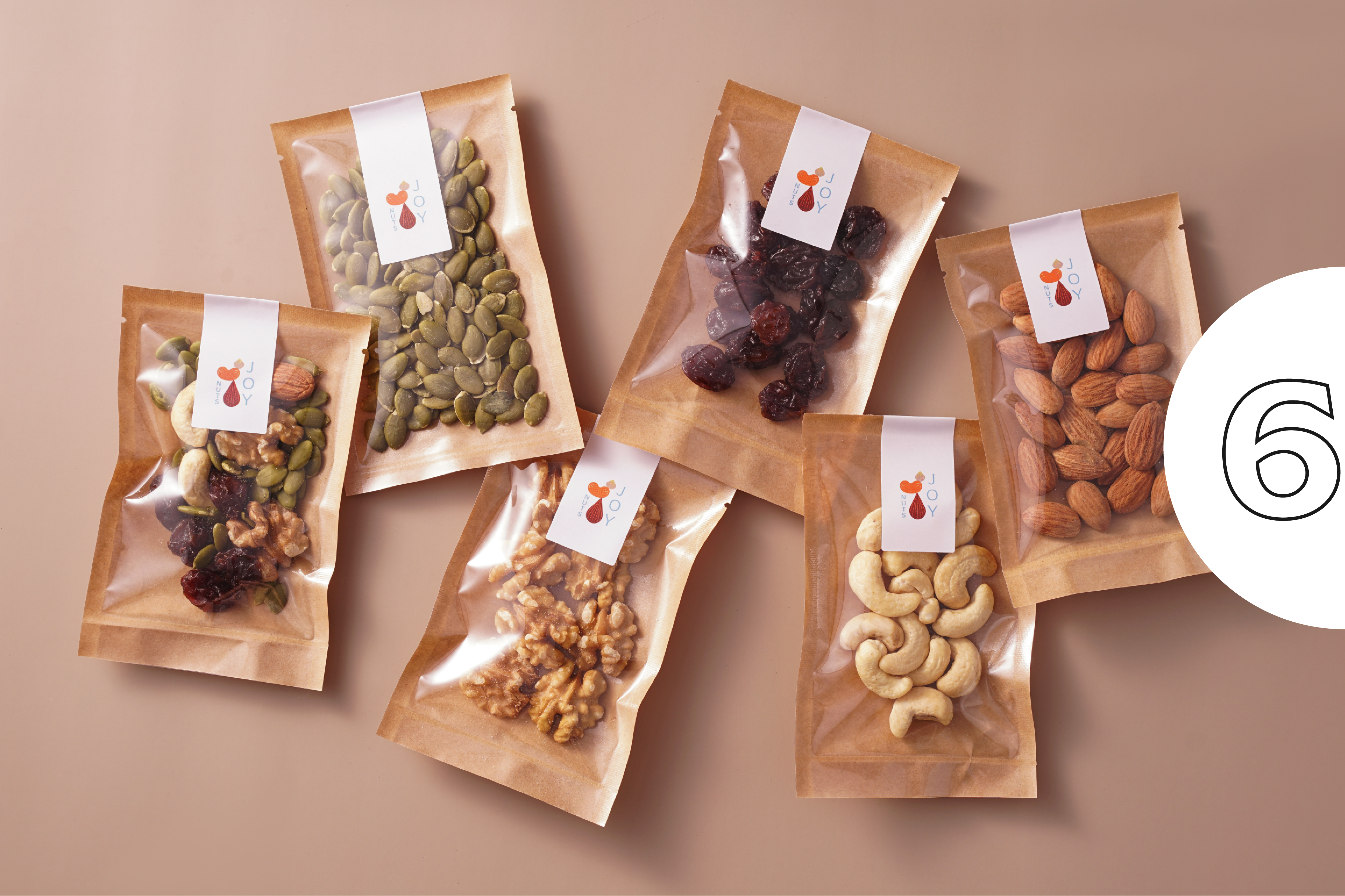 喜食堅果 第六堅持：不過度包裝