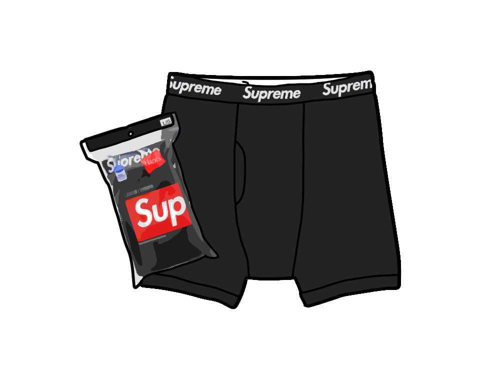 Supreme Hanes® Boxer Briefs (4 Pack) 