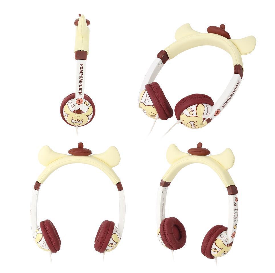 Sanrio保護兒童聽覺帶咪立體頭柄耳機