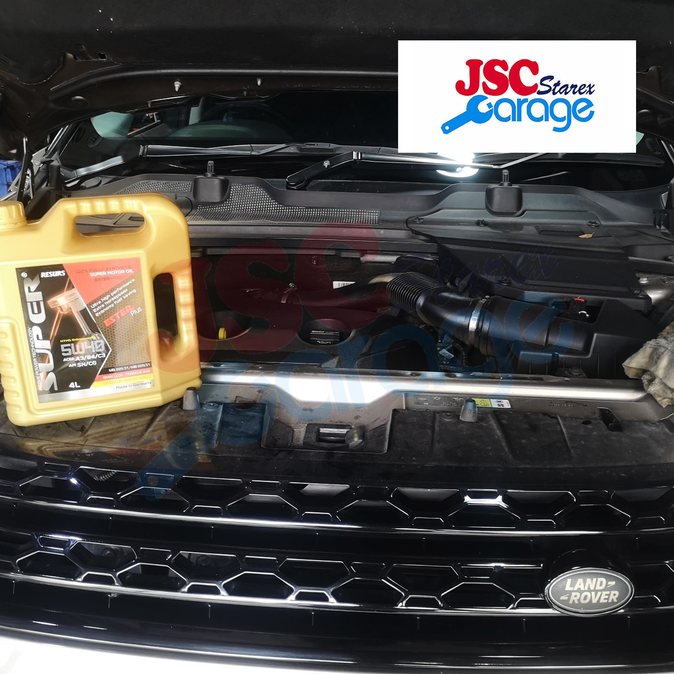 landrover super ester plus 5w40 motor oil range rover sport
