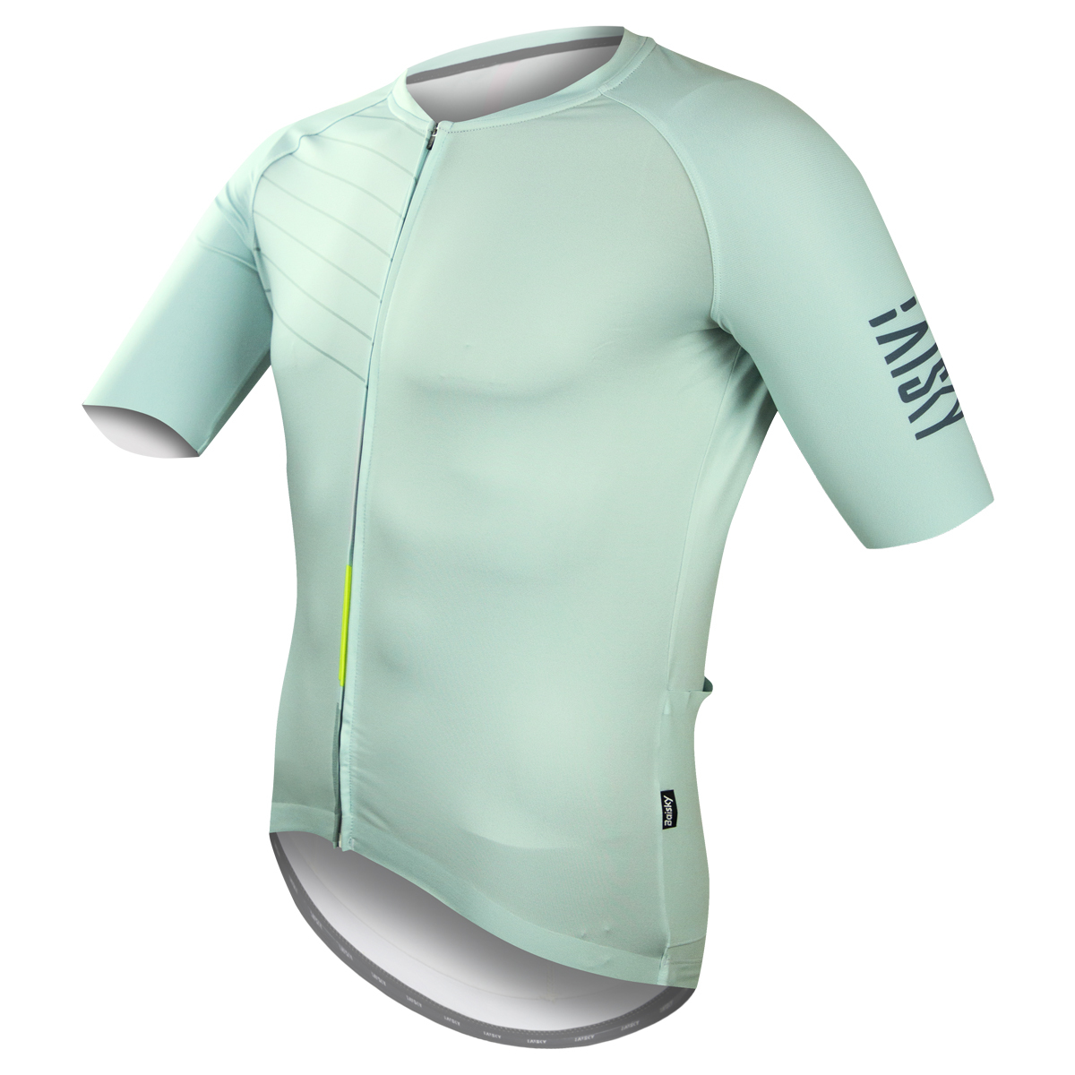 男款空力短車衣 王者登峰 螢光綠