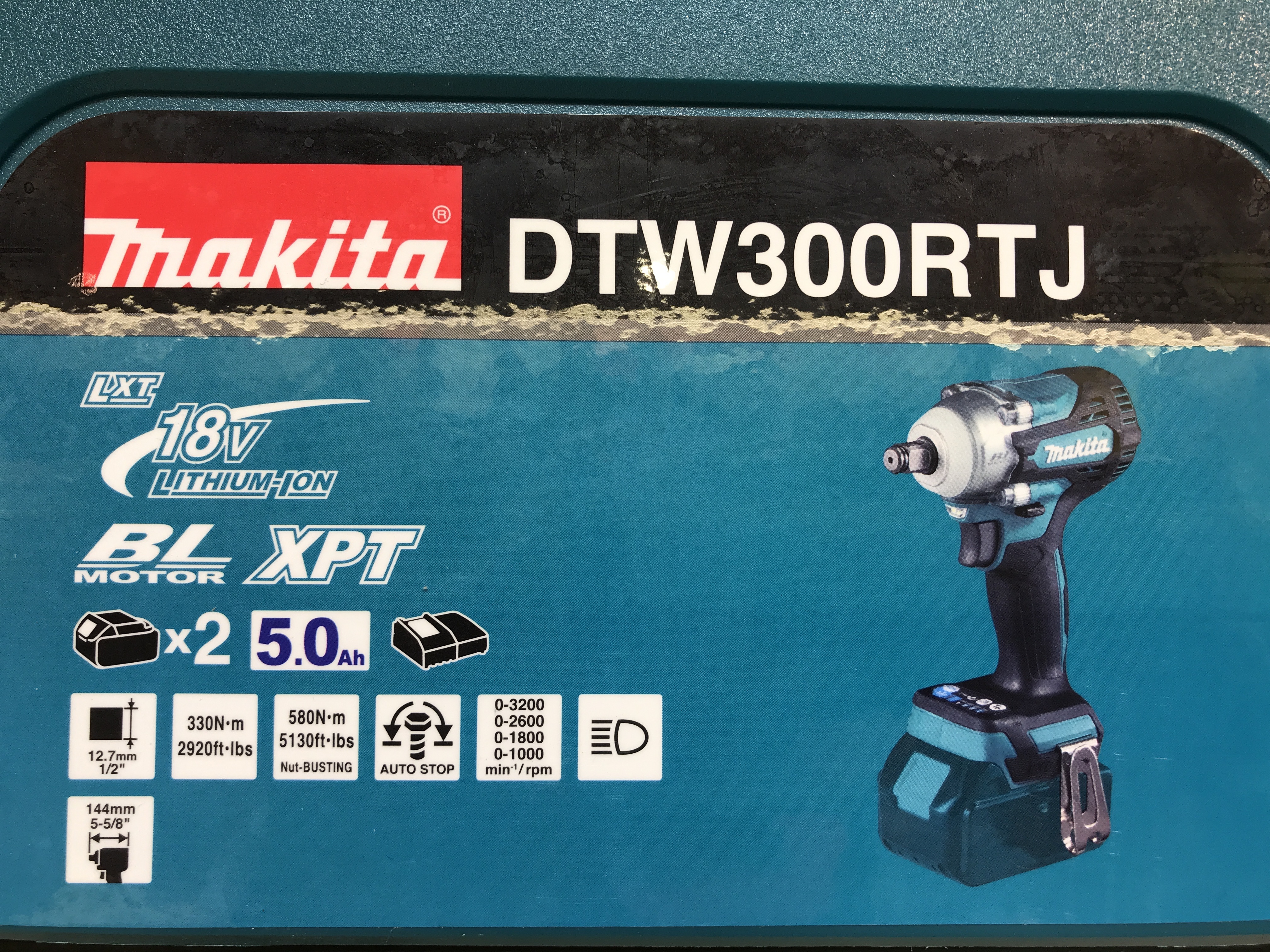 Makita牧田 DTW 300Z & DTW 300 RTJ 18V 無線扳手批 (需時訂貨)