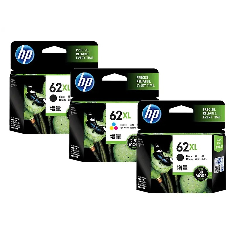 HP 62XL 原廠墨盒