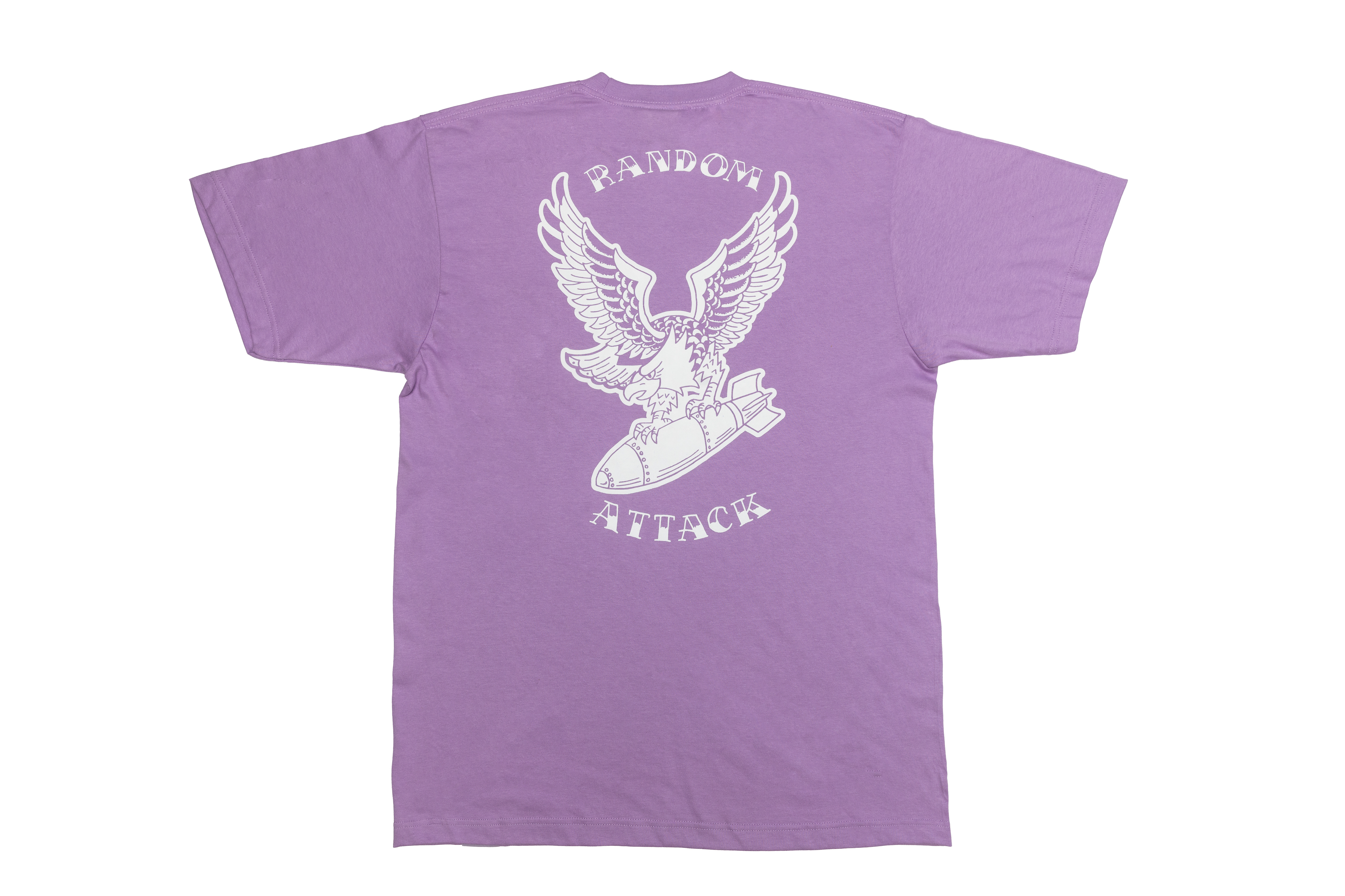 【隨性Random】攻勢口袋TEE (紫)