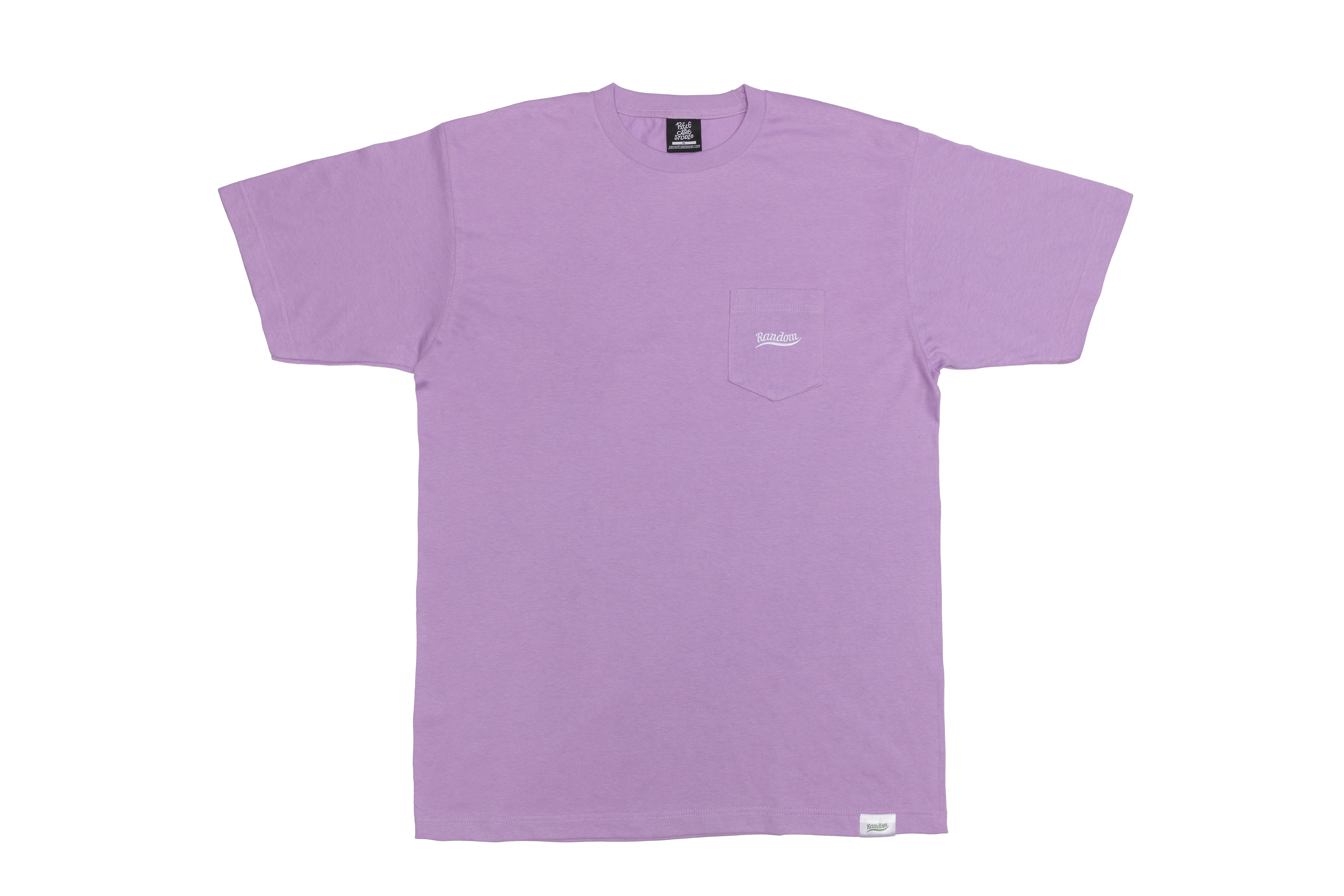 【隨性Random】攻勢口袋TEE (紫)