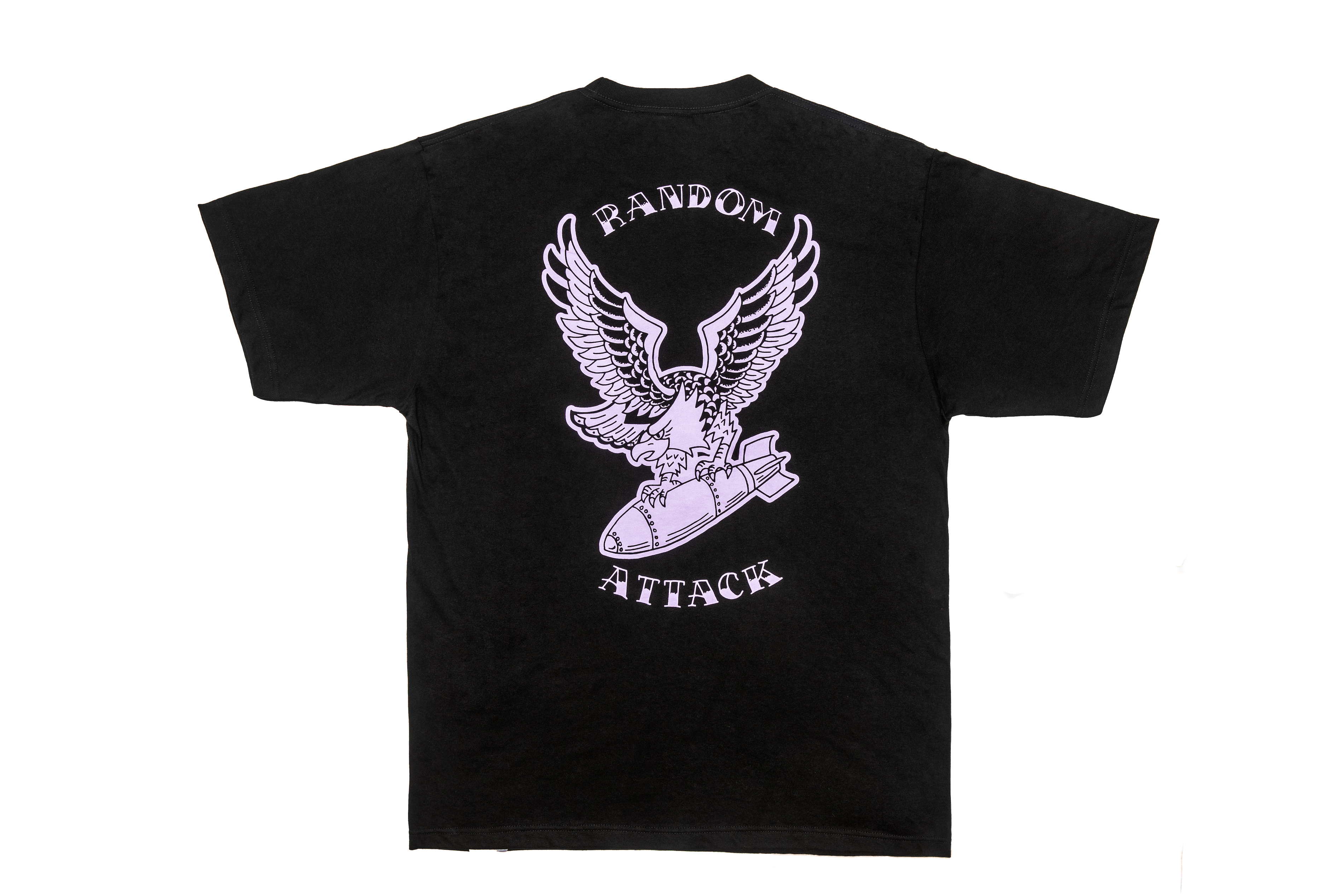 【隨性Random】攻勢口袋TEE (黑)