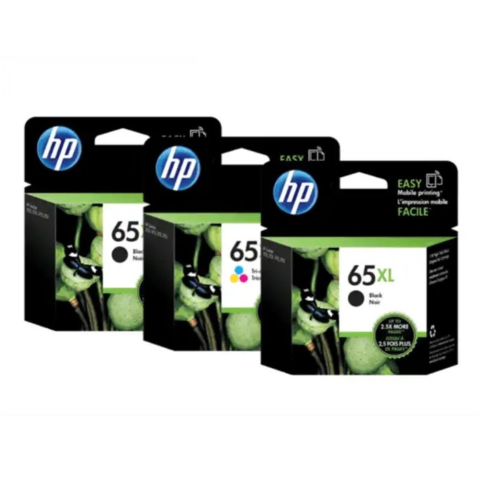 HP 65XL 原廠墨盒 (黑/彩色)