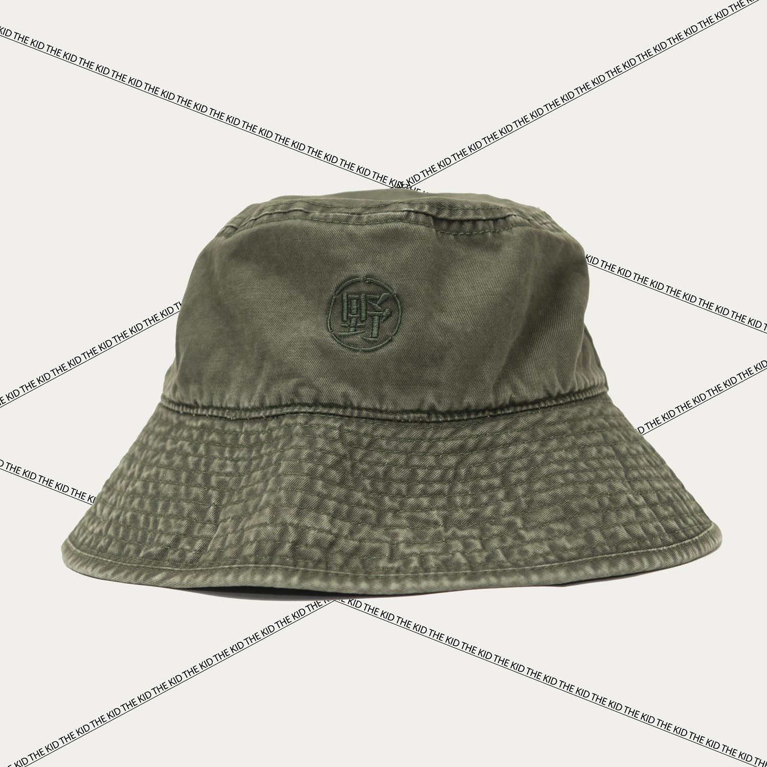 KID ® 野人七號部落水洗漁夫帽 綠