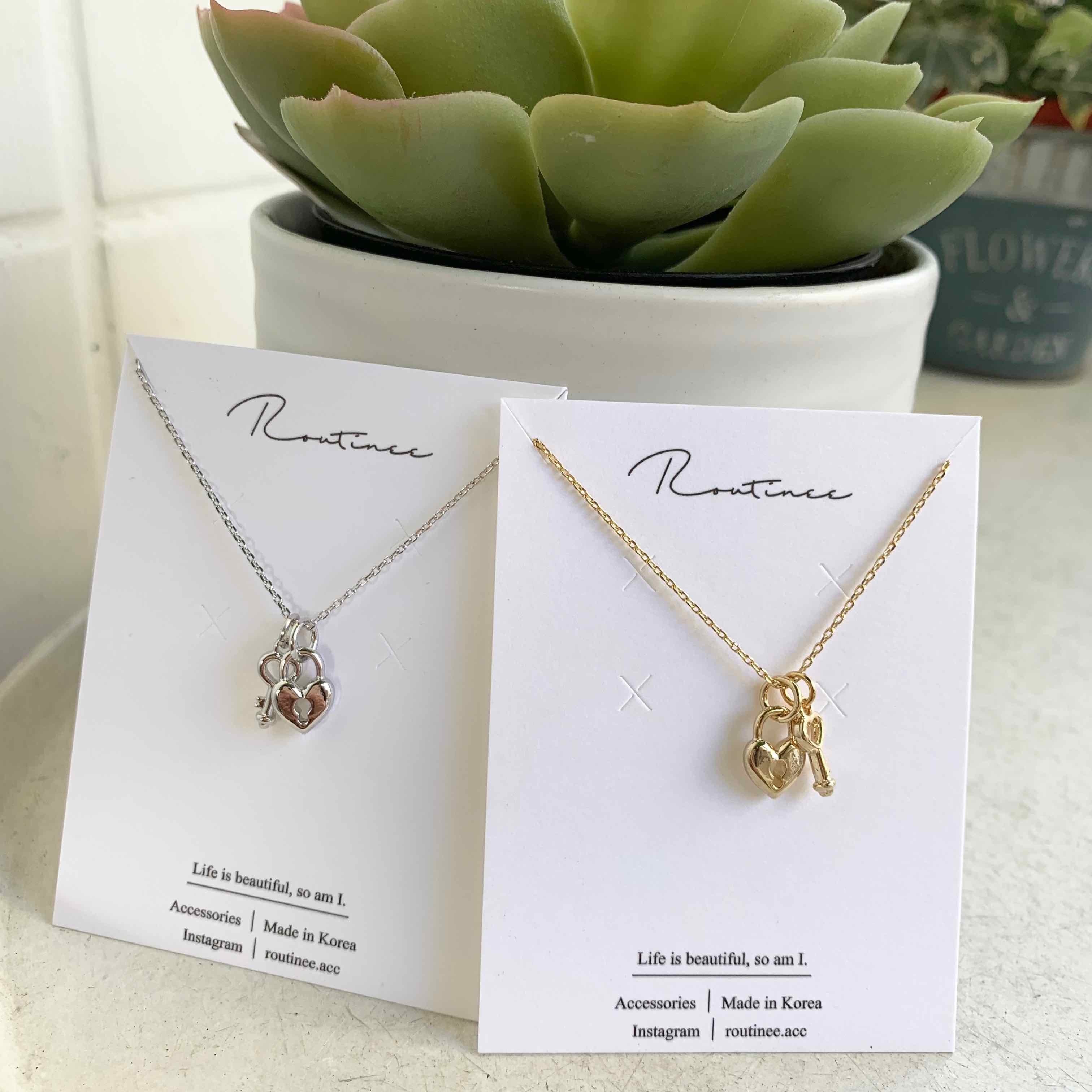 🇰🇷打開你心房 項鍊｜2 color