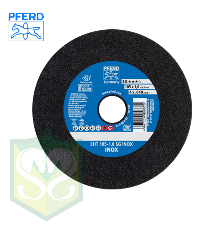 PFERD STAINLESS STEEL CUTTING DISC / CUT-OFF WHEEL