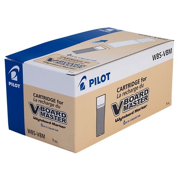 [原盒優惠] Pilot V Board Master 白板筆替芯 WBS-VBM (白板筆WBMA-VBM專用) 原盒12件