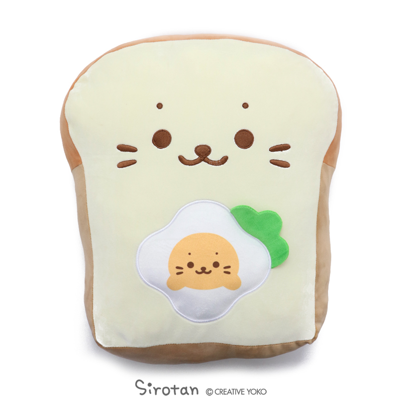 Sirotan  絨毛娃娃　蛋吐司 ４０cm