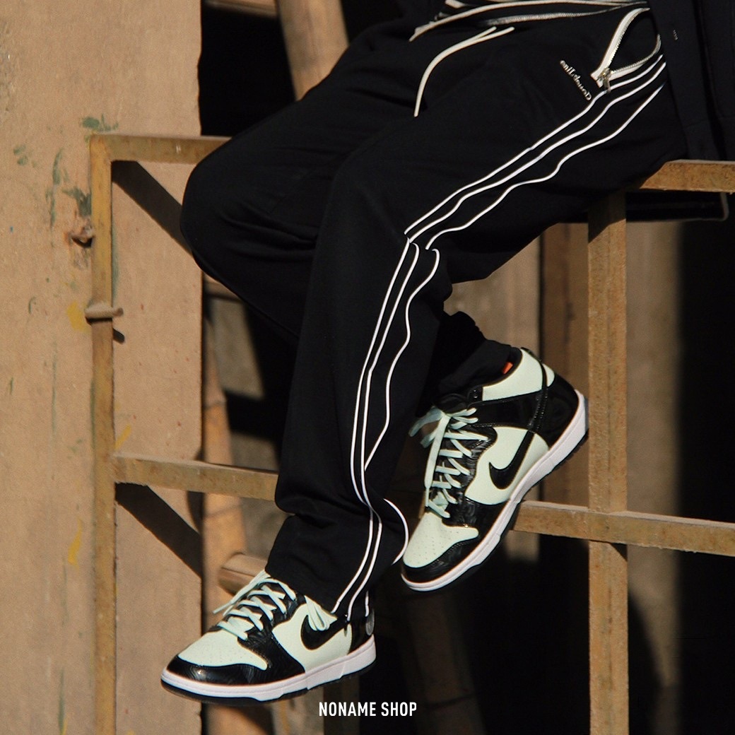 NIKE Dunk High "All-Star" 2021 Barely Gree 全明星賽 ASG 鑽石 水波紋 高筒