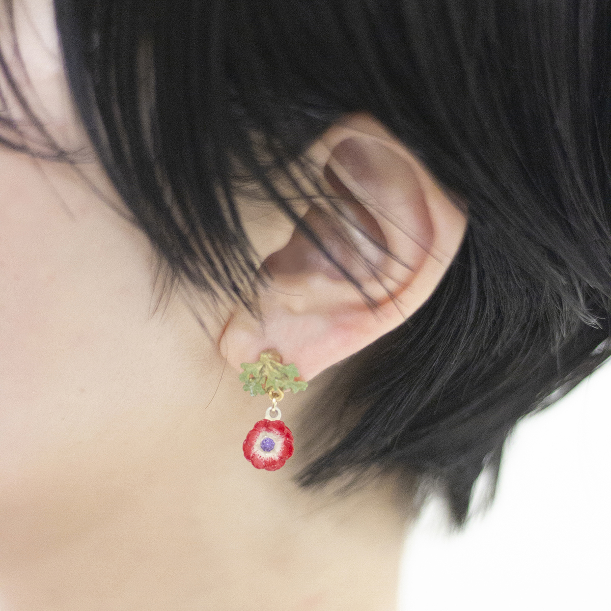 Palnart Poc 日本制銀蓮花耳環