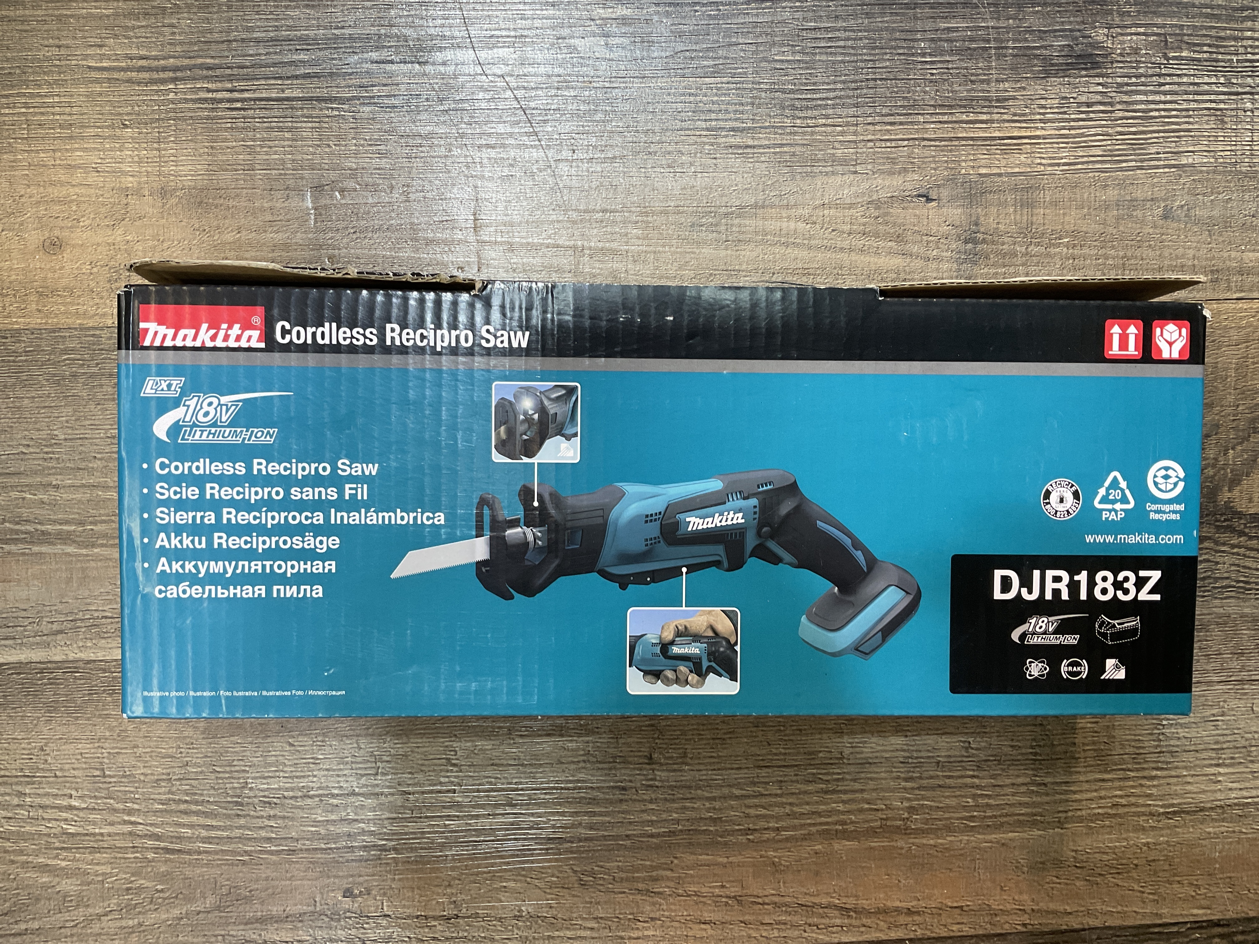 Makita牧田 DJR183Z 18V 無線老虎鋸  (淨)（需要訂貨）