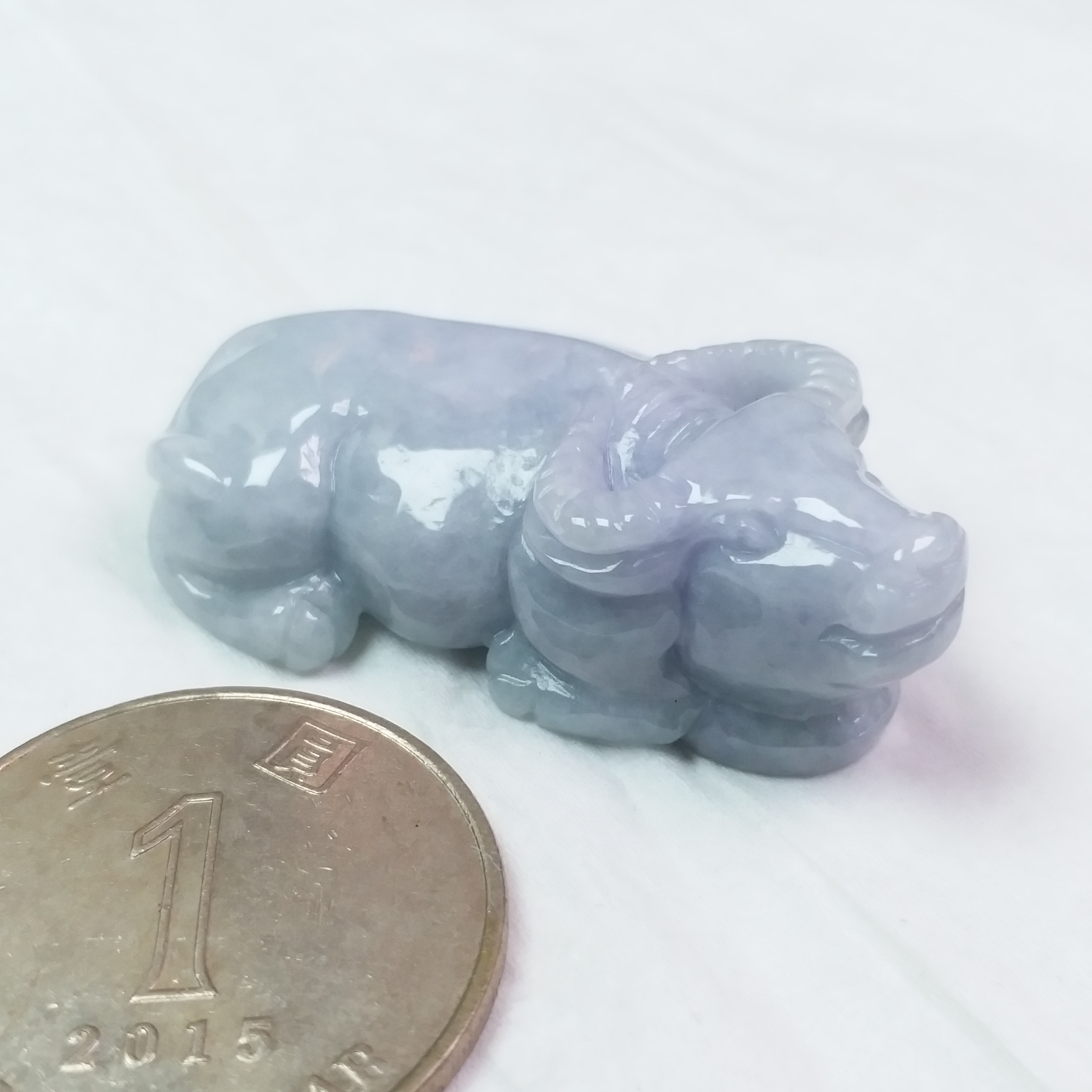 冰糯紫羅蘭牛氣冲天, 天然翡翠A玉, 緬甸玉, Jade, Jadeite