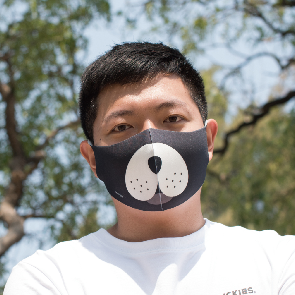 ｜芝麻旺星人｜舒適美-3D立體透氣抗菌口罩