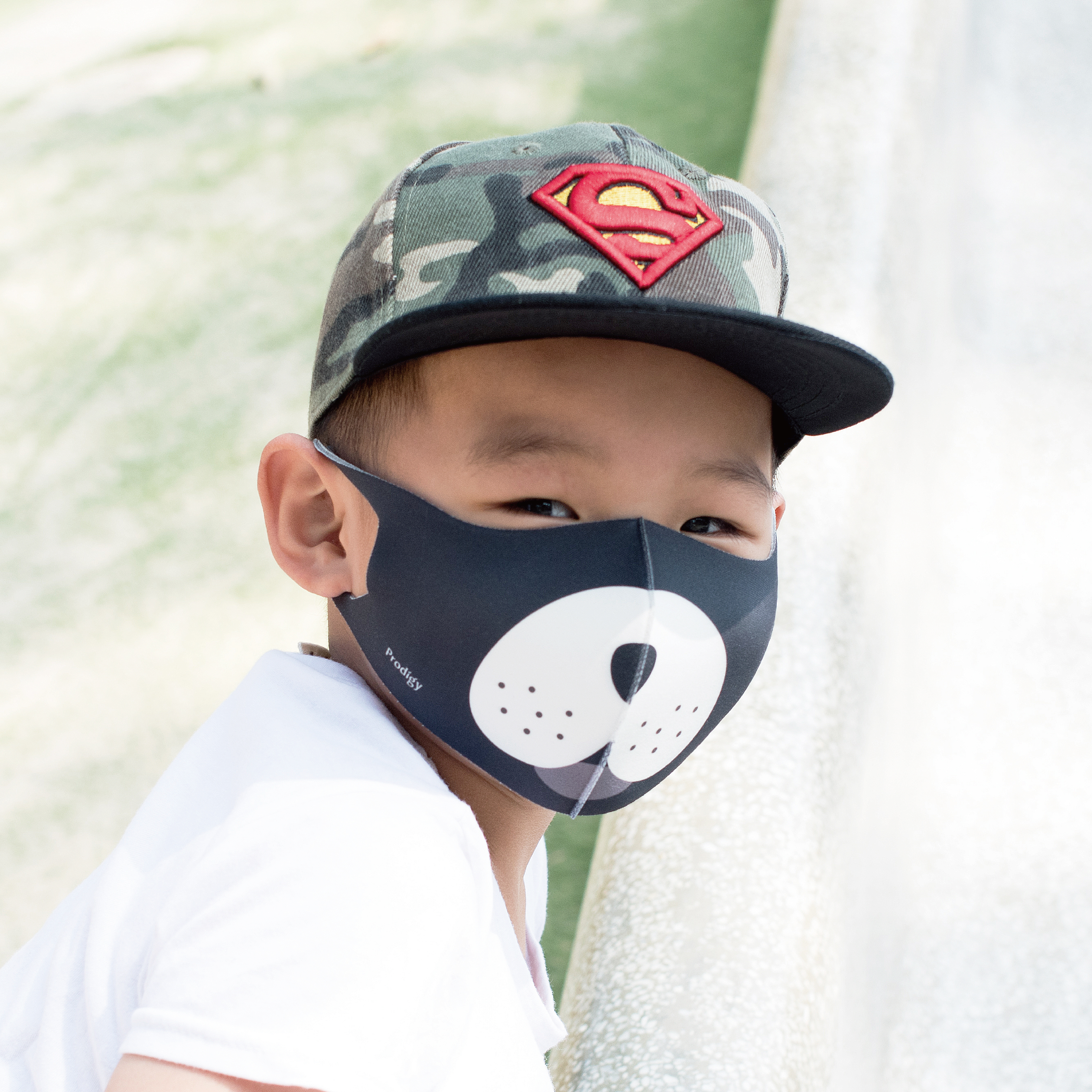 兒童款｜芝麻旺星人｜舒適美-3D立體透氣抗菌口罩