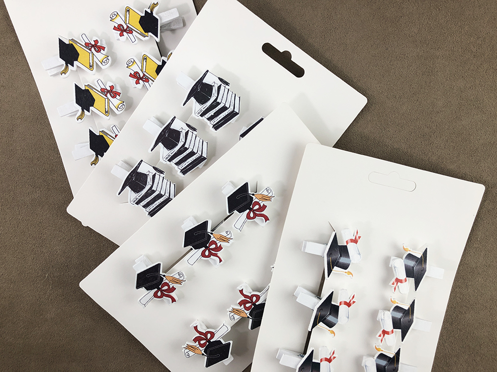 畢業快樂 小木夾/4款