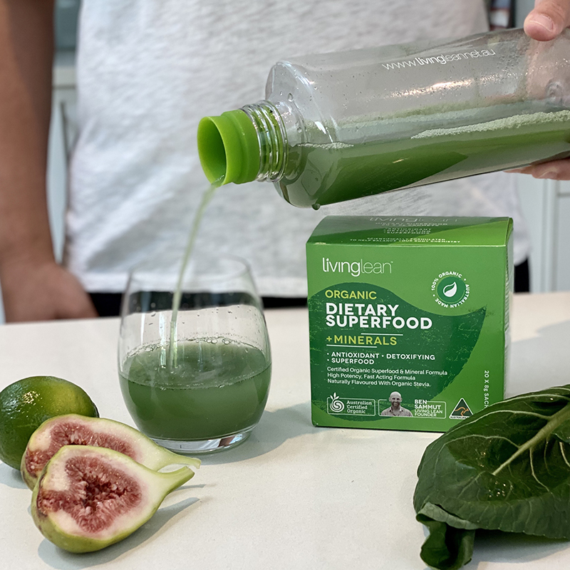 Living Lean 有機膳食高纖粉+礦物質  (原味) 8g*20pcs