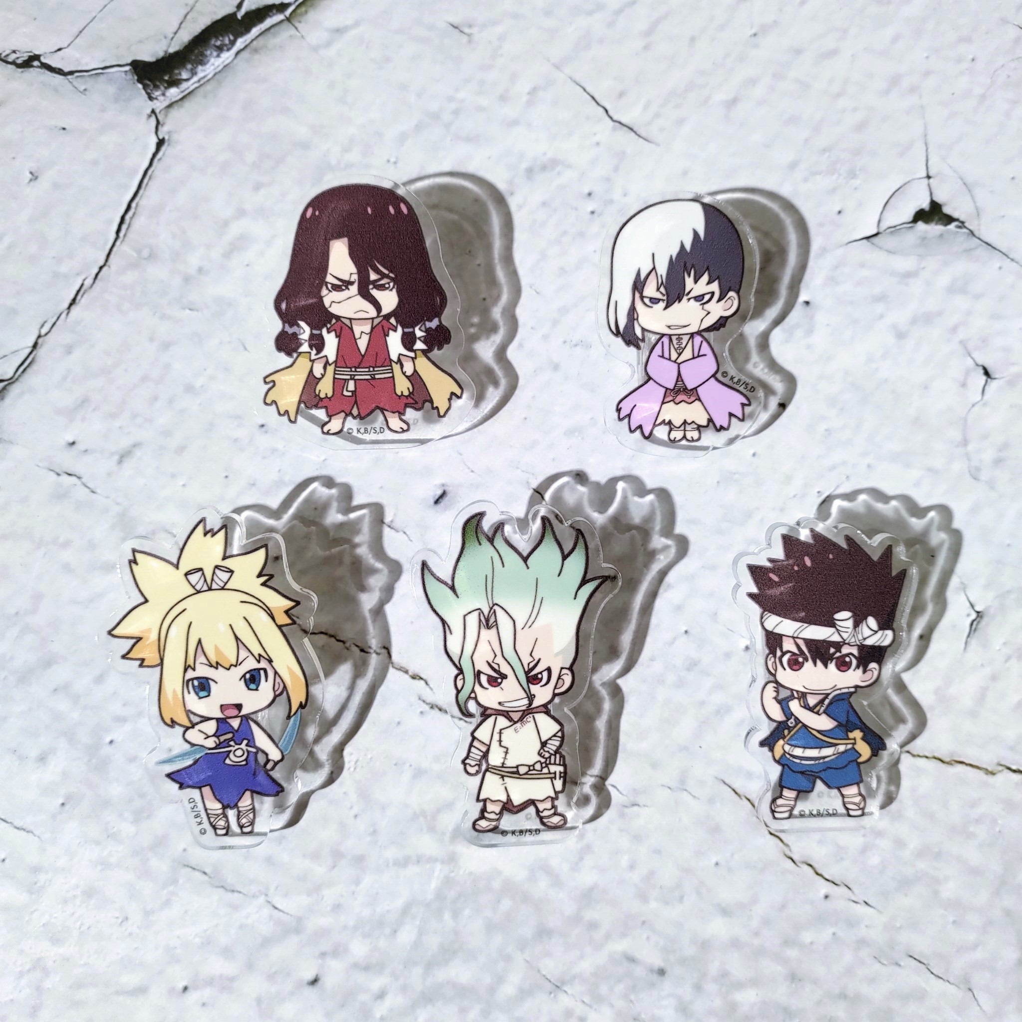 Dr.STONE 新石紀-壓克力夾子(五款)