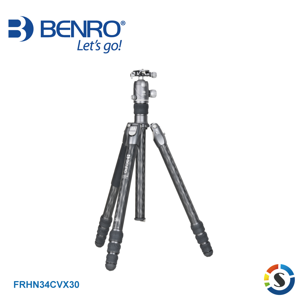 BENRO百諾 FRHN34CVX30 犀牛系列碳纖維攝影三腳架套組