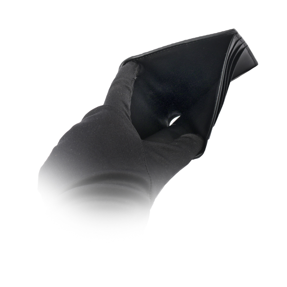 【BOTTEGA VENETA】新款小牛皮大格編織對開6卡短夾