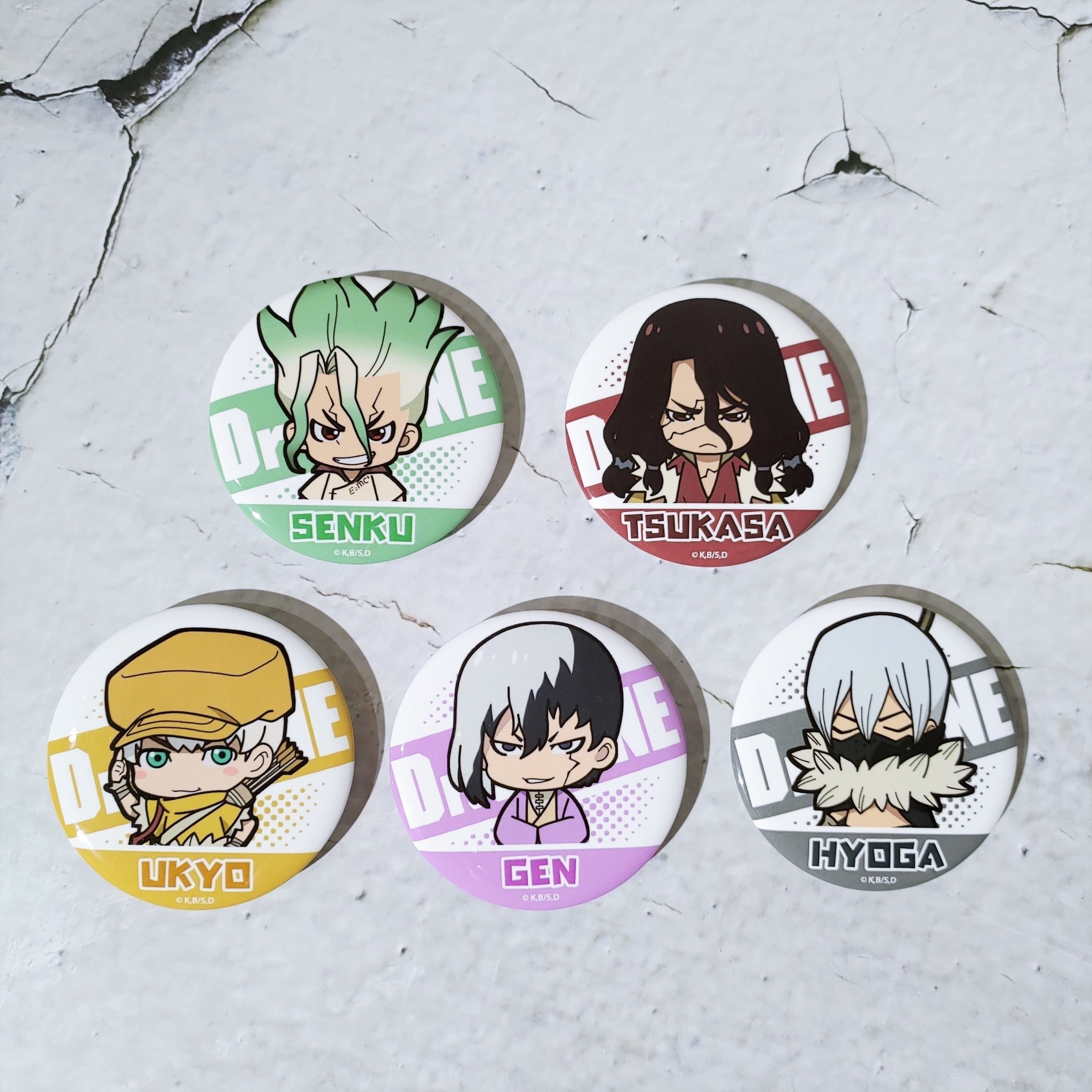 Dr.STONE 新石紀-胸章(五款)