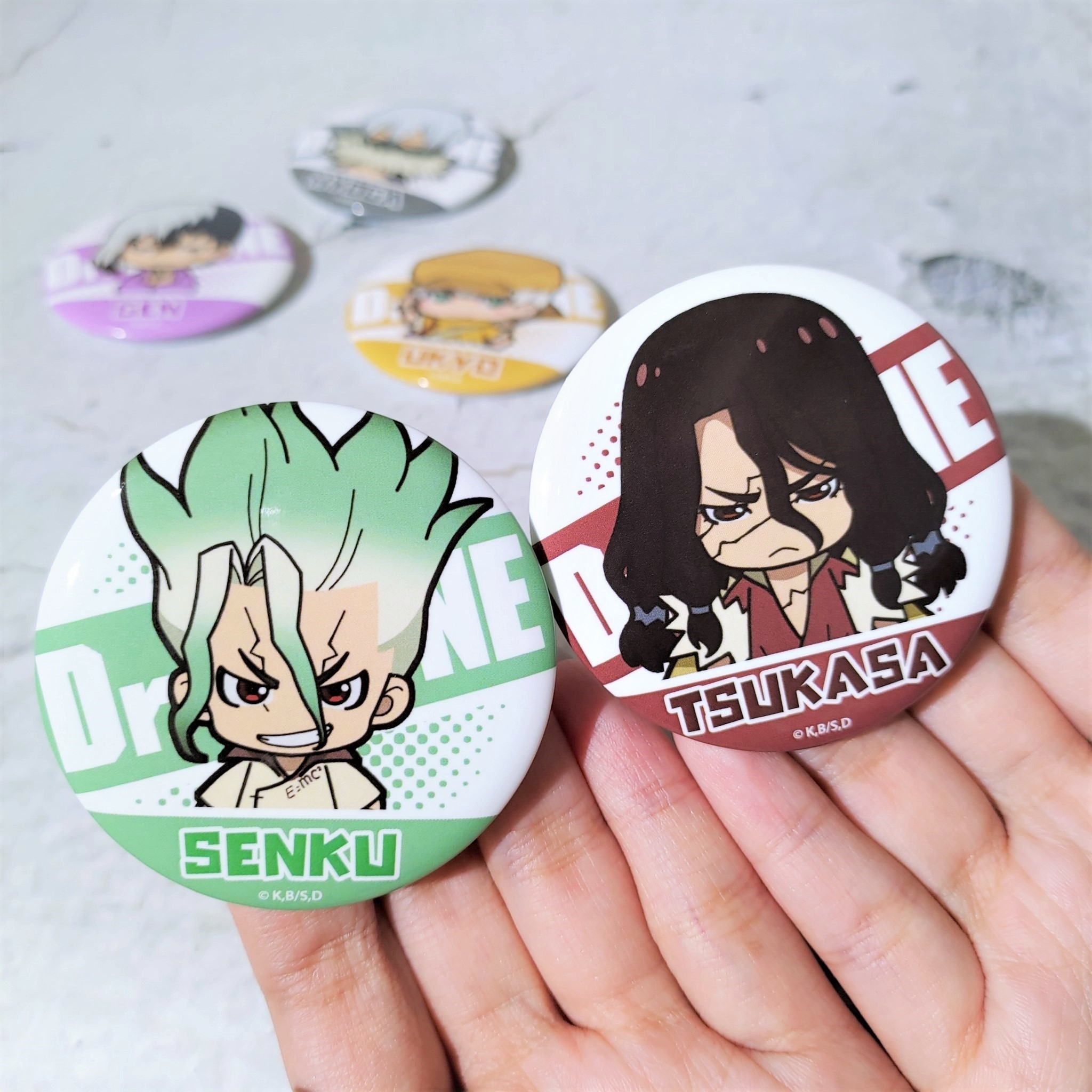 Dr.STONE 新石紀-胸章(五款)