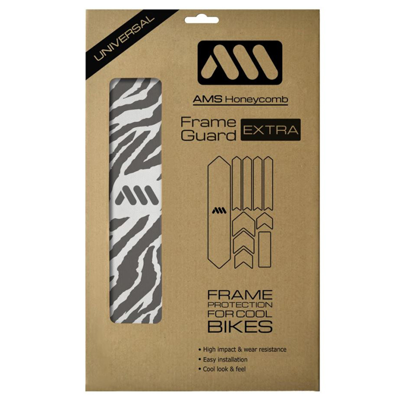 AMS Honeycomb Frame Guard. ZEBRA (Extra/XL)