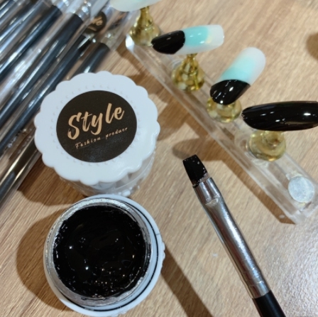 小資女黑色no.6平筆