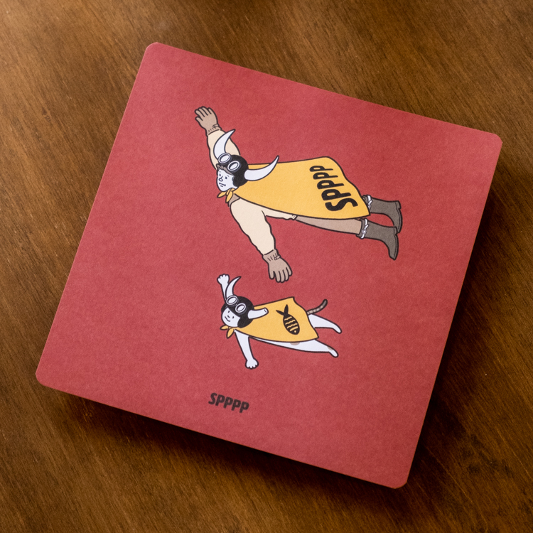 SPPPP｜Flying Boys｜明信片｜牛角飛人