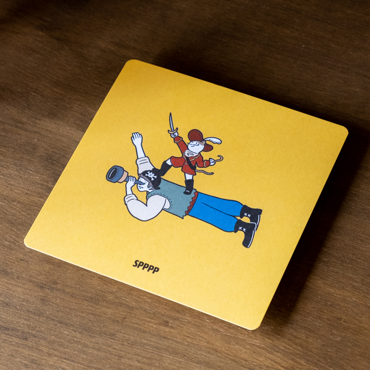 SPPPP｜Flying Boys｜明信片｜海盜飛人