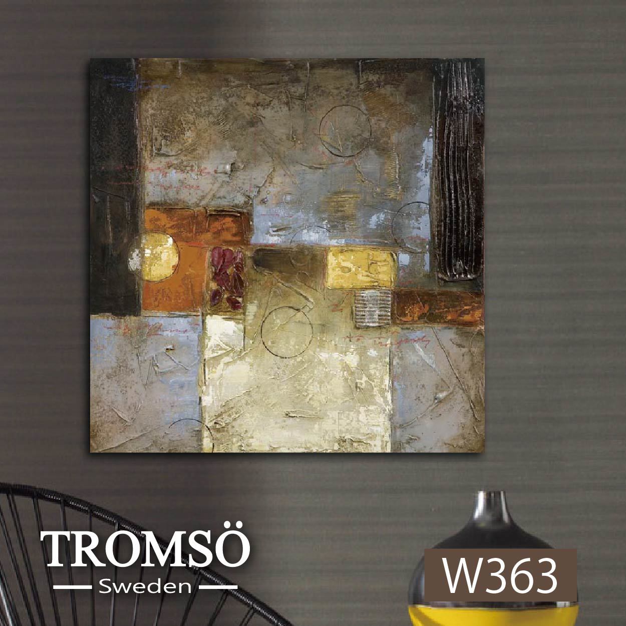 時尚無框畫抽象藝術- W363