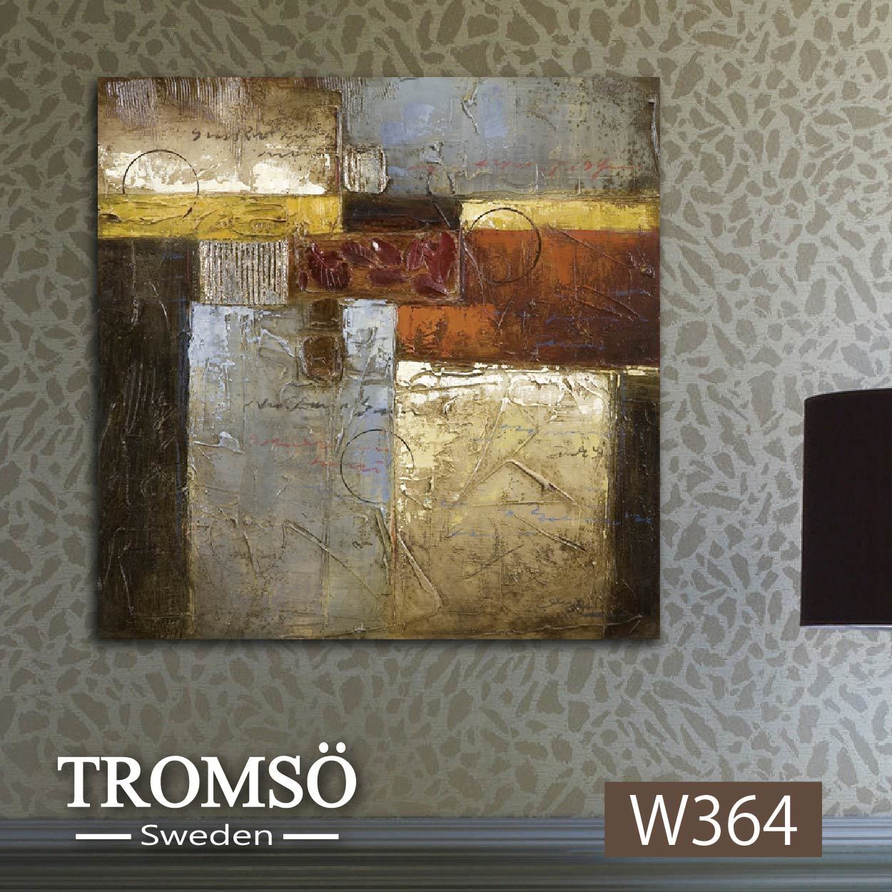 時尚無框畫抽象藝術- W364