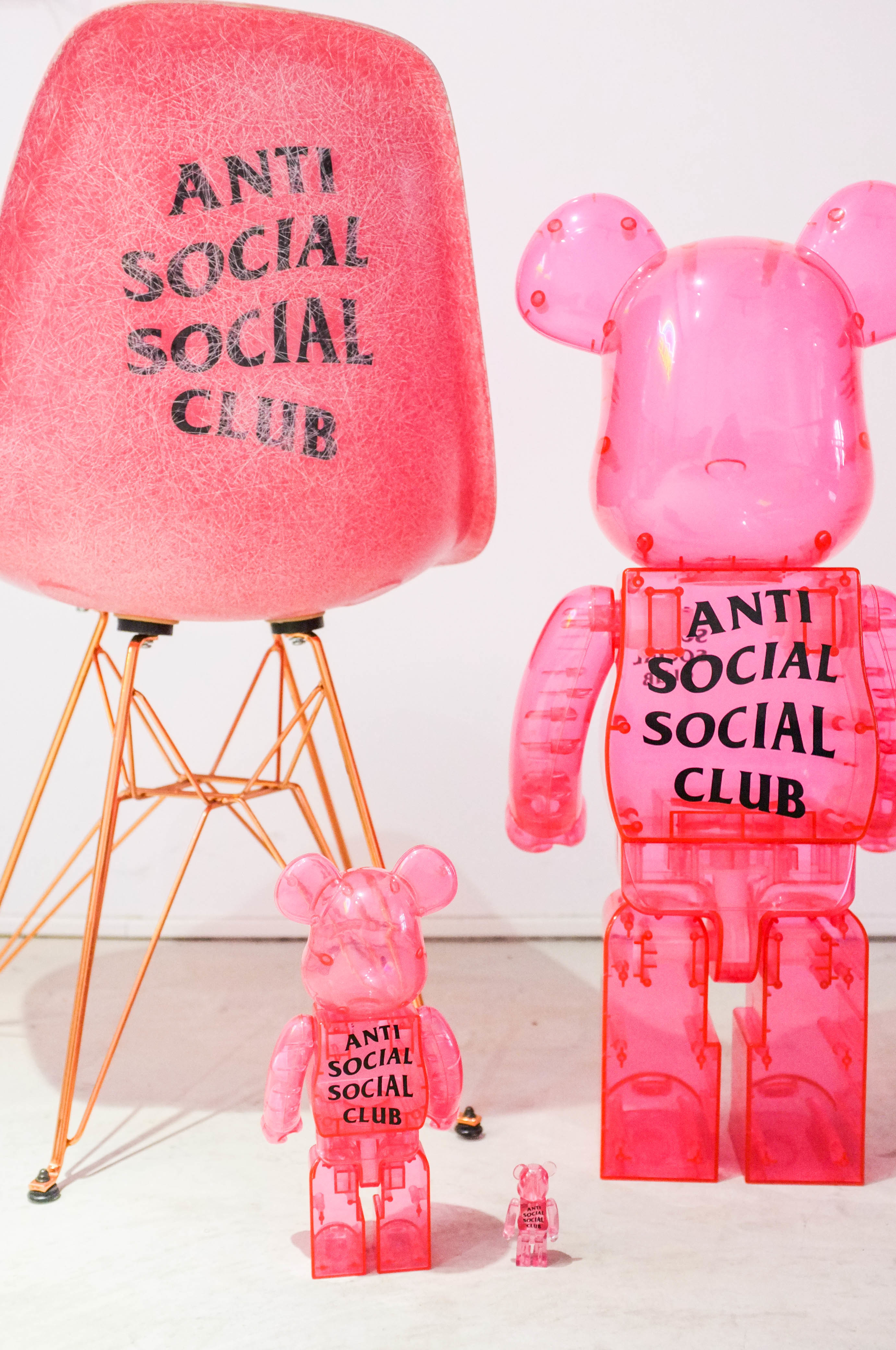 Anti Social Social Club × BE@RBRICK 400%-