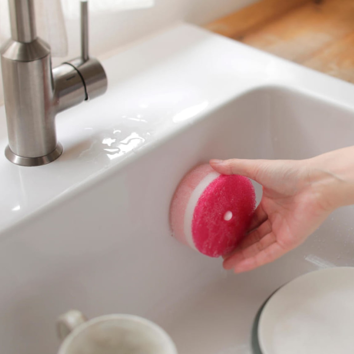 Marna Poco Kitchen Sponge with Suction Hook