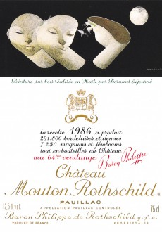 Chateau Mouton Rothschild 1986 (RP100)