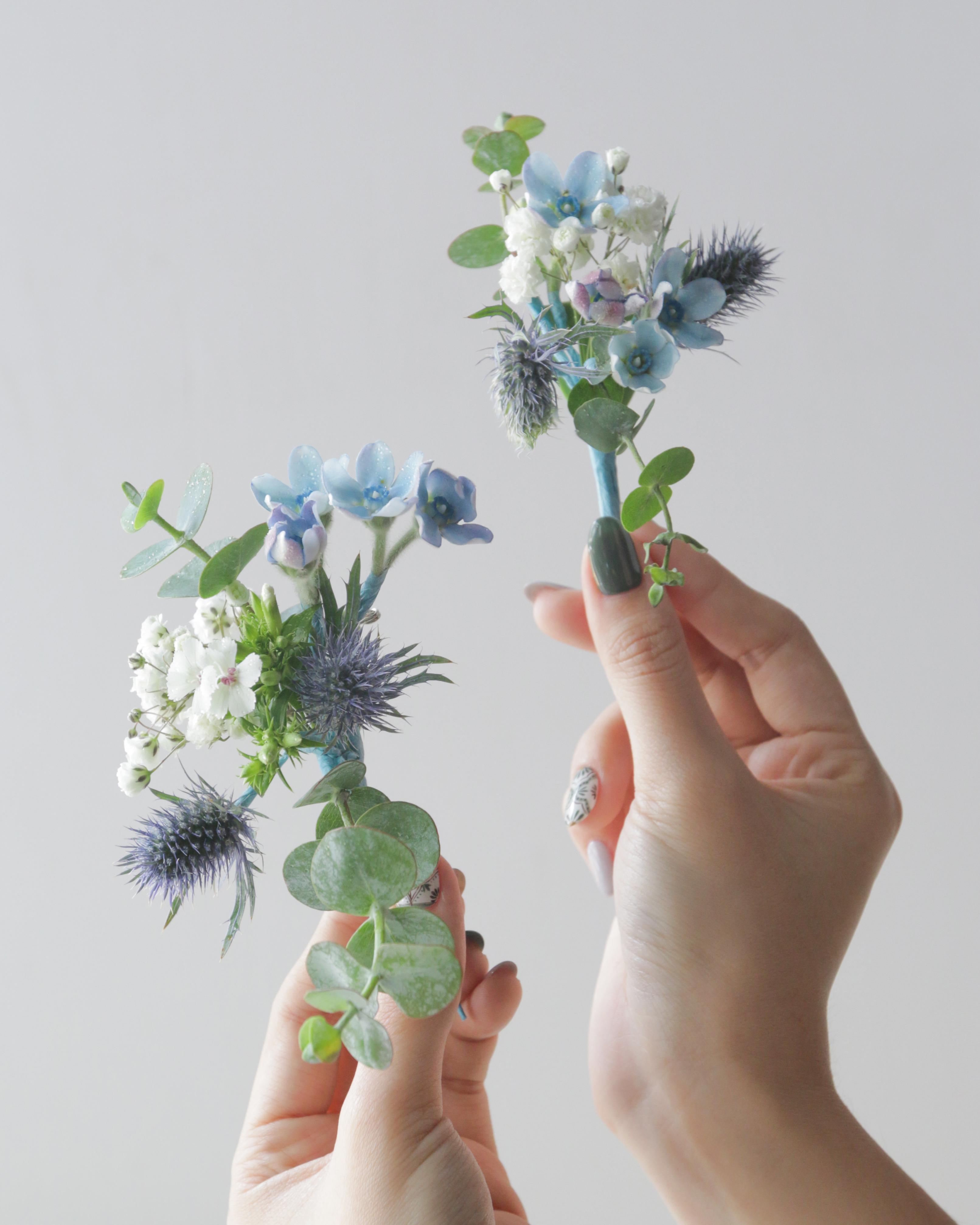 蔚藍夢境 ( 胸花 ‧ 新娘頭花 )