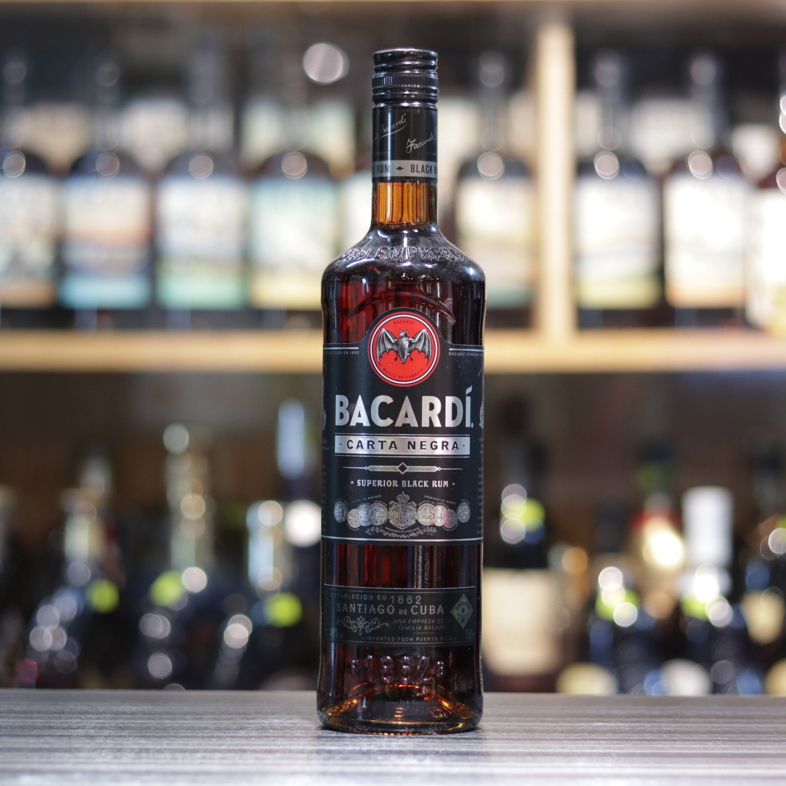 Bacardi Black Rum - 750ml/40%