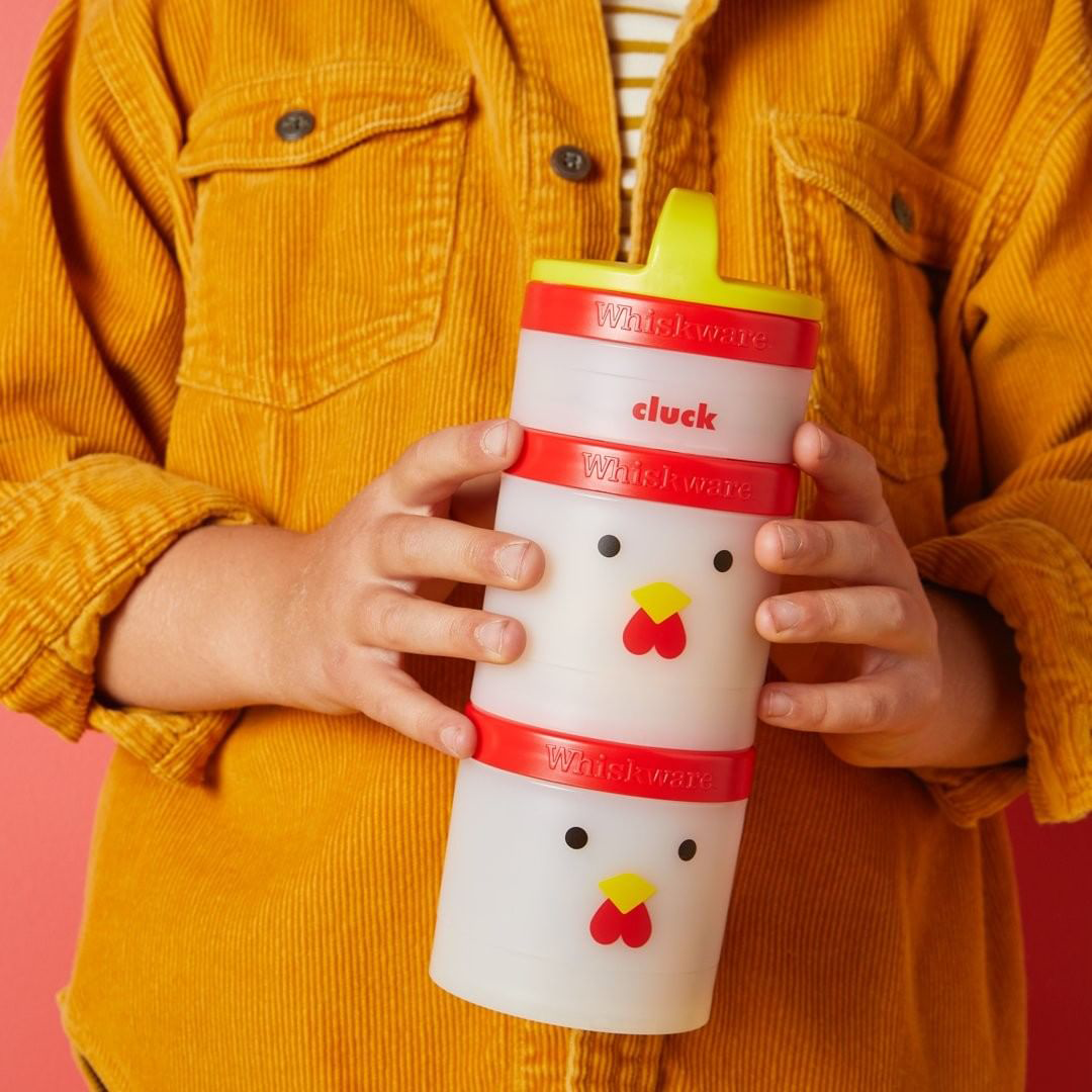 Whiskware™｜Snacking Containers｜三層零食盒｜公雞