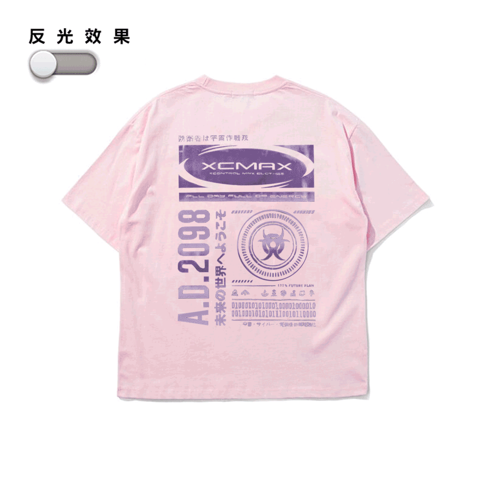 MAXXC FUTURE PLAN短T-粉