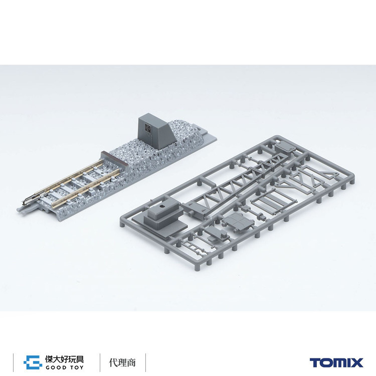 TOMIX 1428 Fine Track PC Buffer Track (with Iluminated Lantern) E-PC (LED Type) (F) (1 Piece)