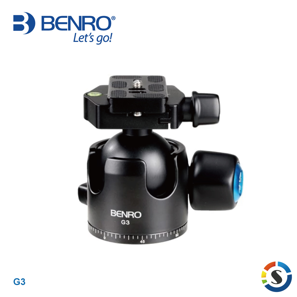 BENRO百諾 G3 鎂合金低重心球型雲台